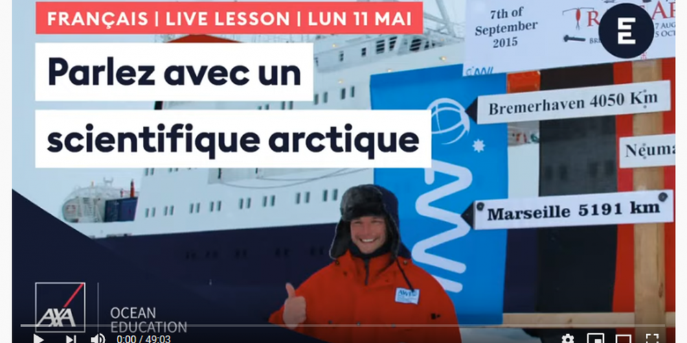 Parler avec un scientifique arctique !