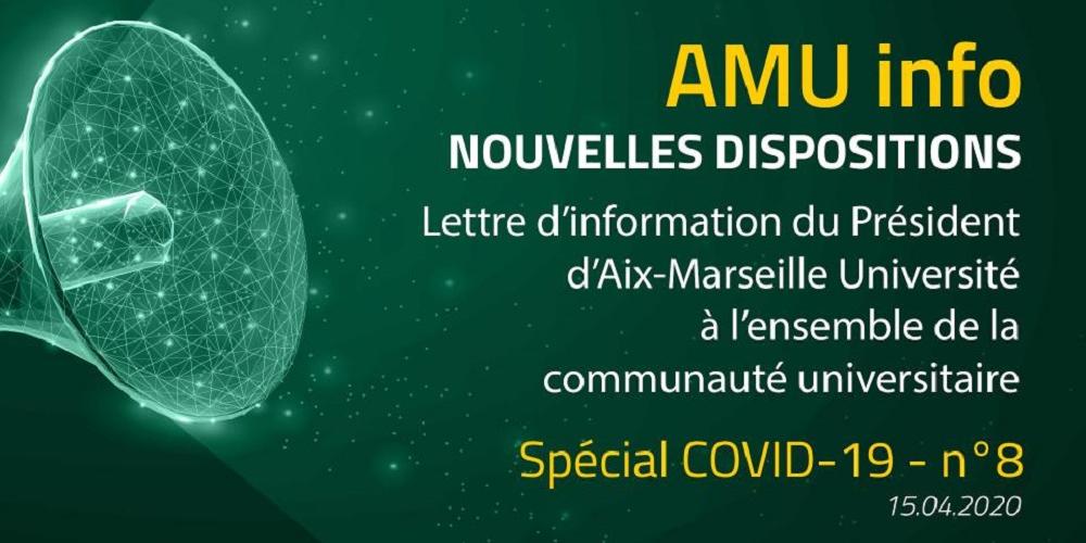 AMU Info Spécial COVID-19 - n°8