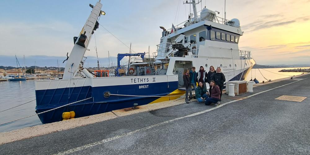  Master Sciences de la Mer : une semaine d’immersion à bord d’un navire océanographique