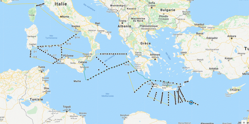 PERLE-4 cruise (27 march-29 April 2021)