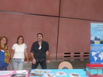 The IRD Communication Team at the Sargasso Stand